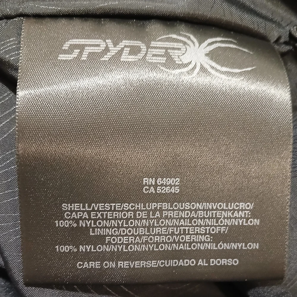 Spyder Brown &‎ Lime Green Ski Winter Snow Coat - Picture 15 of 16